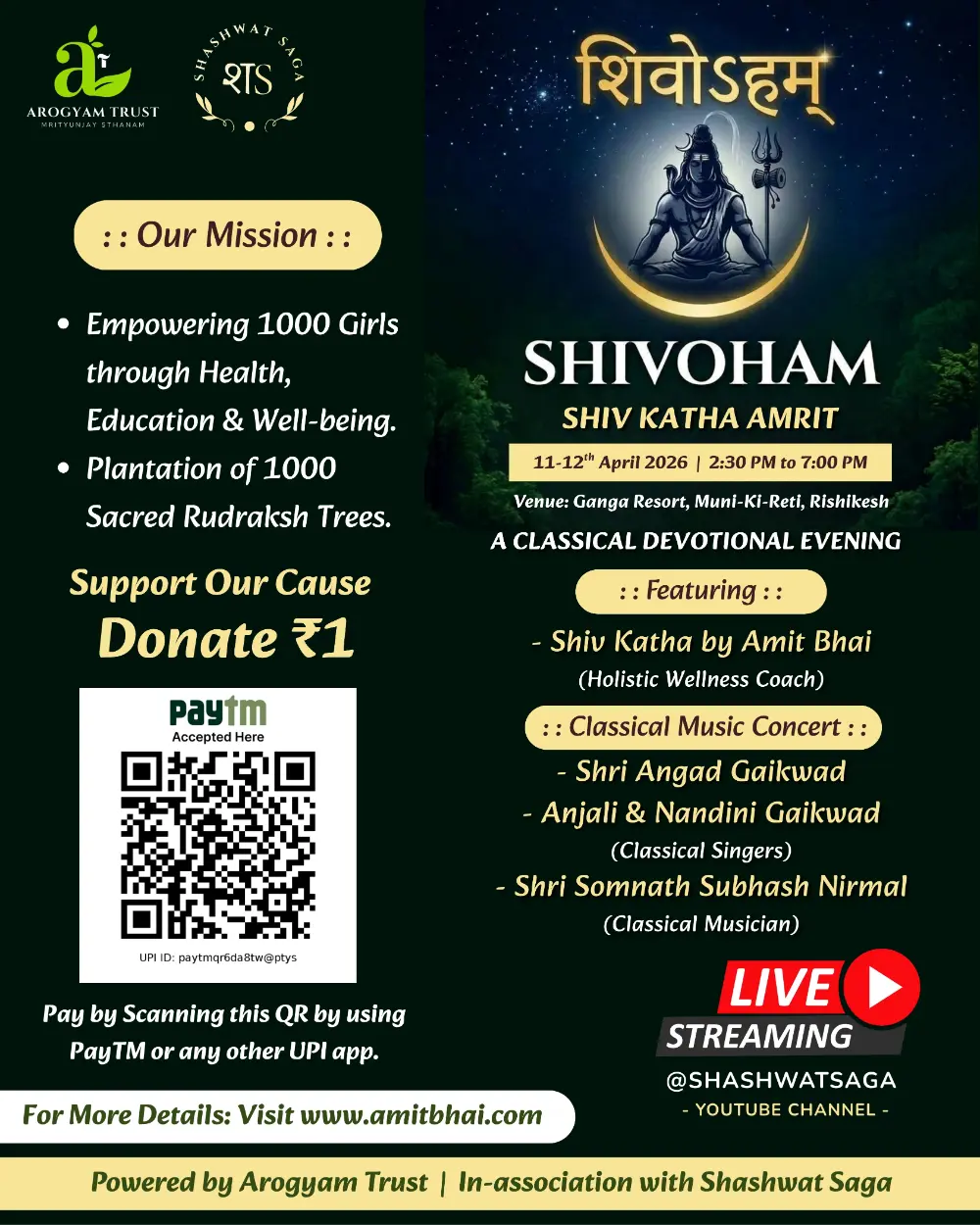 Shivoham Katha Amrit Rishikesh